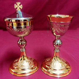 Juego de Cáliz y Copón (COD 579)