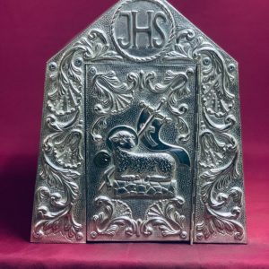 Sagrario tipo Iglesia plateado